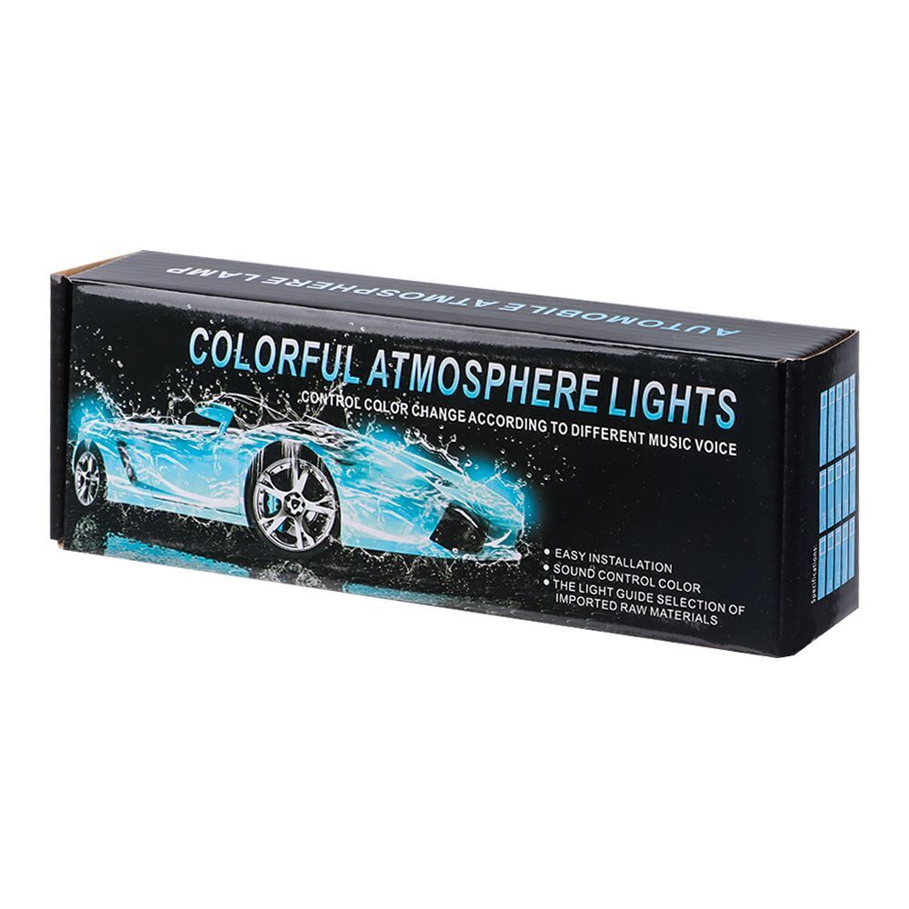 Car Decorative Light Strip Car Interior Footwell Strip Lights Atmosphere Lamp