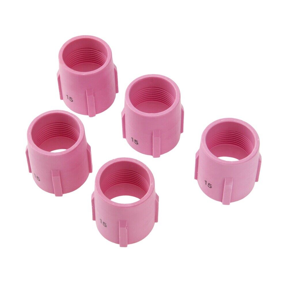 TIG Welding Alumina Ceramic Cup Collet Body Back Cap for WP9/17/18/20/26 Torch