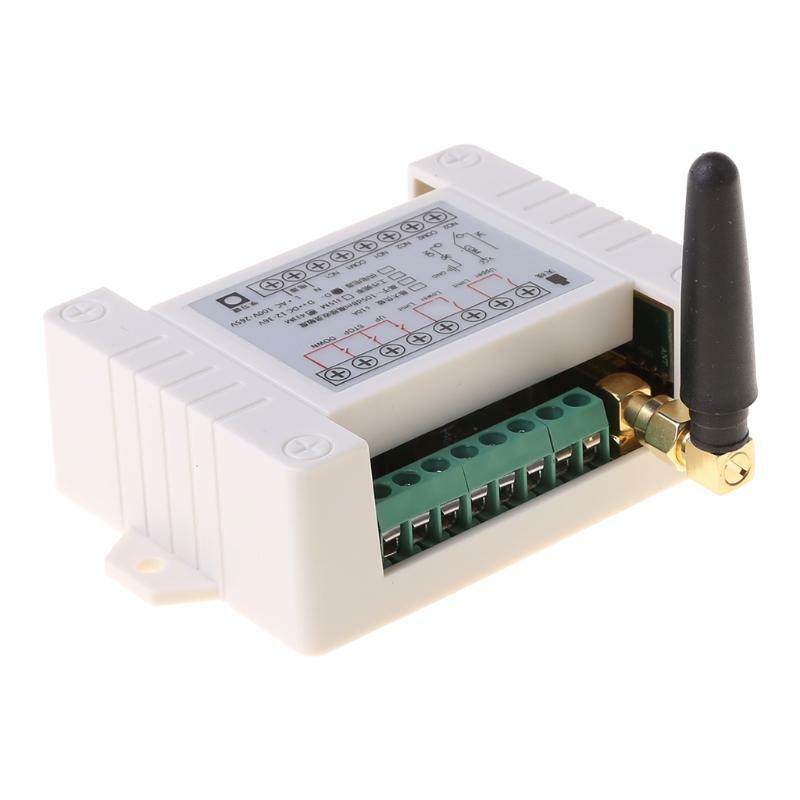 DC12V-48V 3CH Wireless Remote Control Switch RF Relay Receiver Module Controller