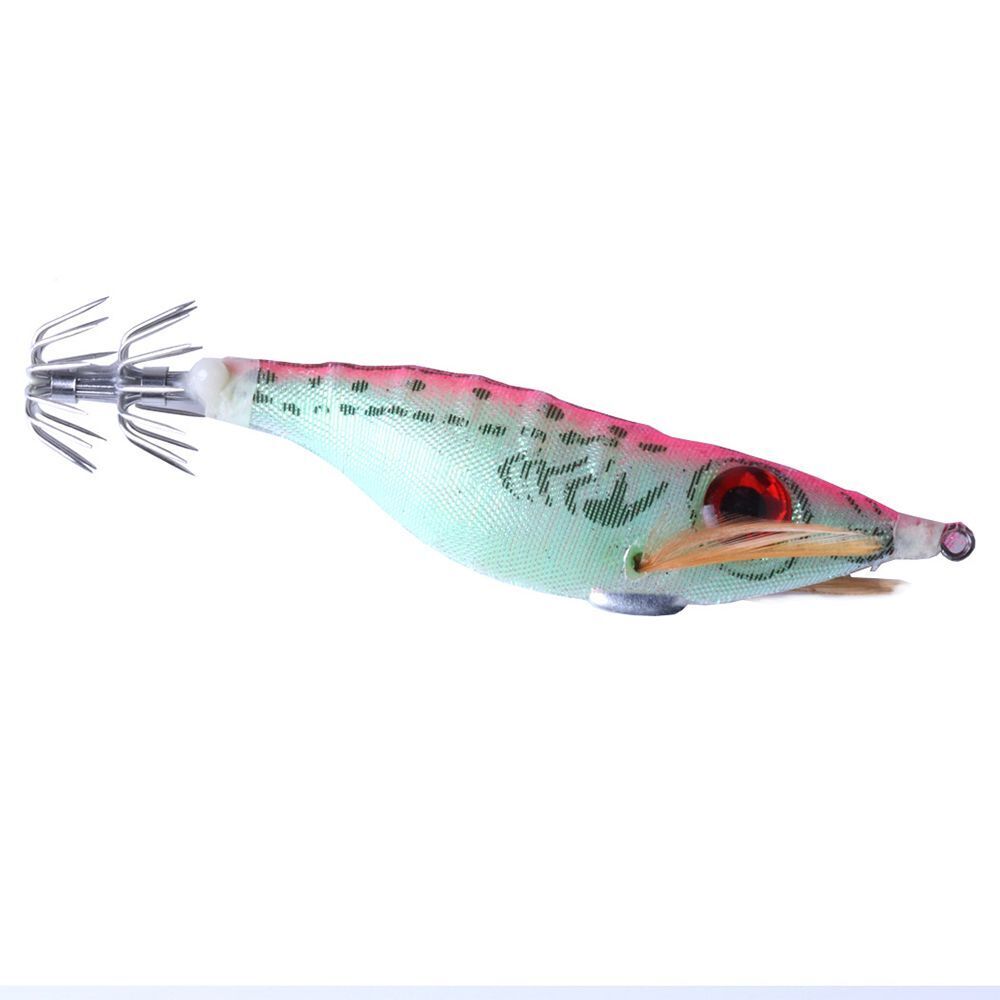 Bait Big Eyes Squid Jigs Luminous Shrimp Lure Glow in the Dark Night Fishing