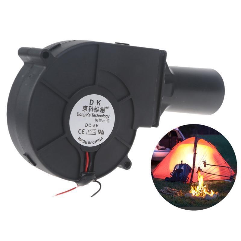 Outdoor Barbecue Fan Air Blower Portable BBQ Grill Fire Bellows Tools Picnic