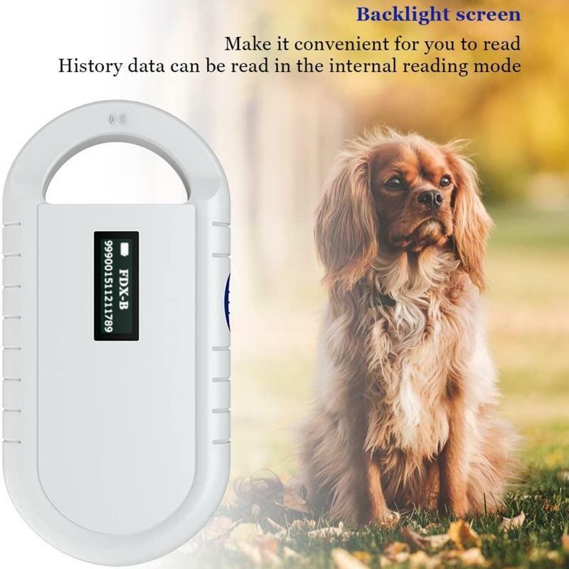 Universal FDX-B ID64 Animal Tag Microchip Reader Scanner Chip Reader For Dog Cat