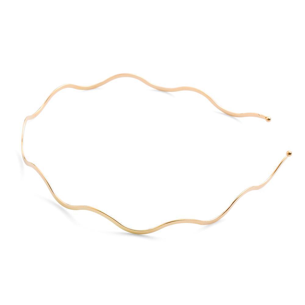 Party Accessories Thin Headbands Hair Hoop Metal Headdress Wave Bending
