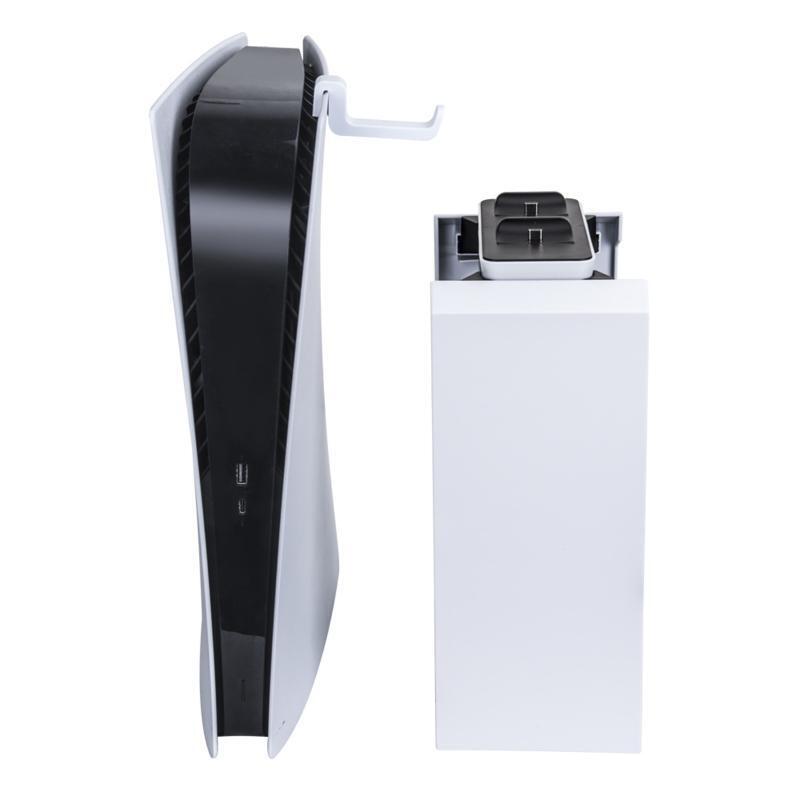 Charging Station Headsets Hanger Holder Game Disk Rack Suitable for PS5