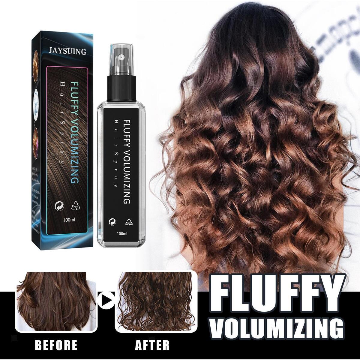 Volumizing Hair Spray 100ml Long Lasting Bright for Men Women Beauty