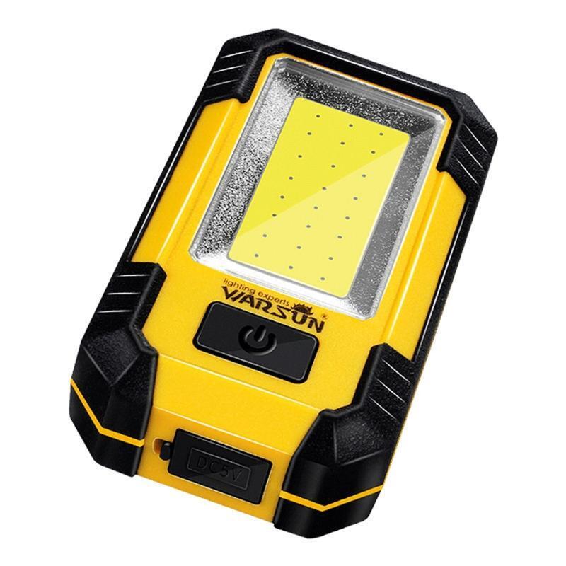 LED COB Rechargeable Magnetic Torch Flexible Inspection Lamp Cordless Work Light