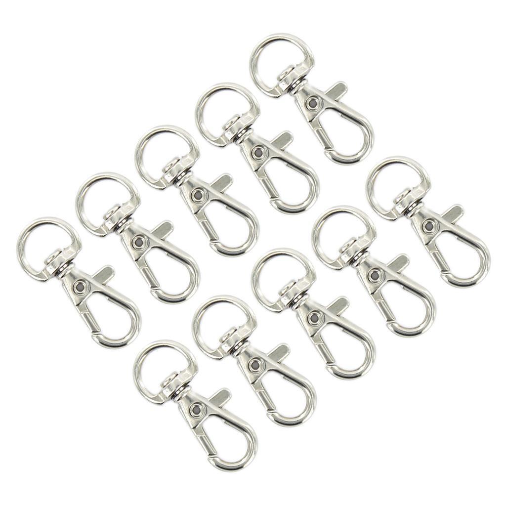 10pcs Fashion  Lanyard Hook For    Keychain Keyring