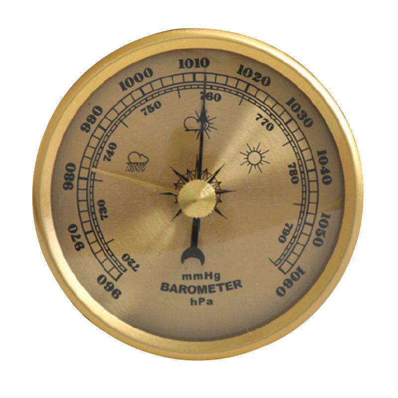 70mm Weather Station Air Pressure Gauge Wall Hanging Predict Weather Accurately