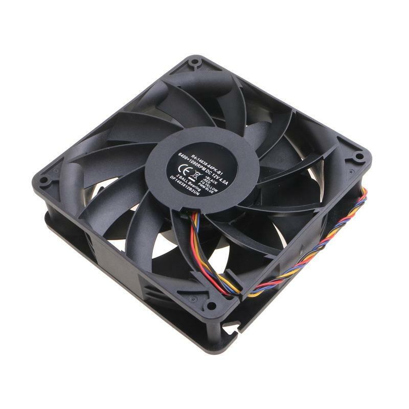 6000rpm for Computer Case R4-14038-64PK-B1 4p Cooling Fan 12V 43.2W Cooling Fans