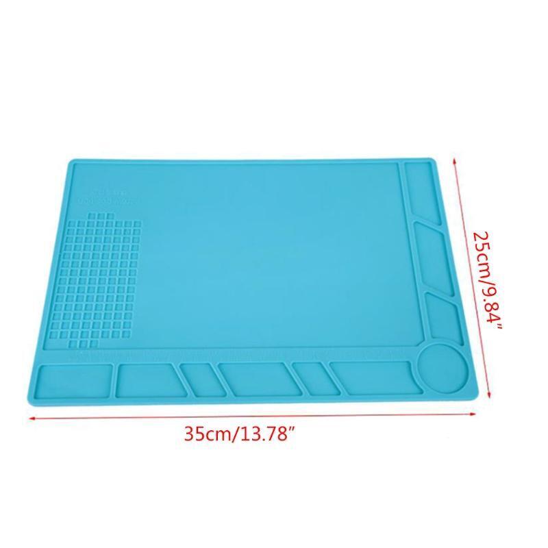 Watch Repair Pad Work Soldering Station Heat Resistant Mat Clock Non-slip Mats