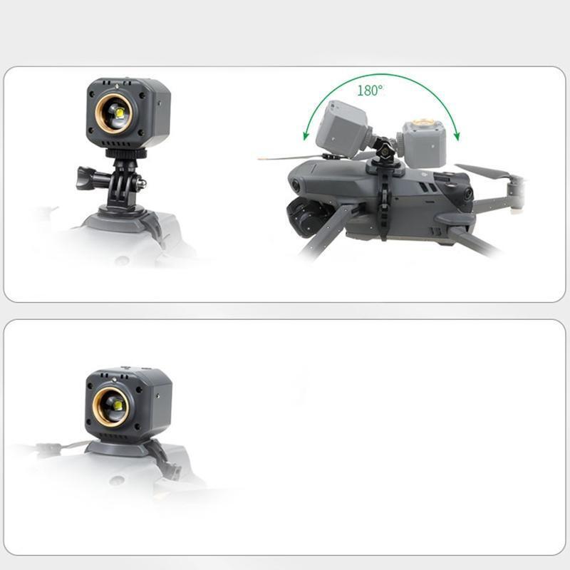 Drone Night Flight LED Reflector for Mavic Air 2 Searchlight Lamps Rescue