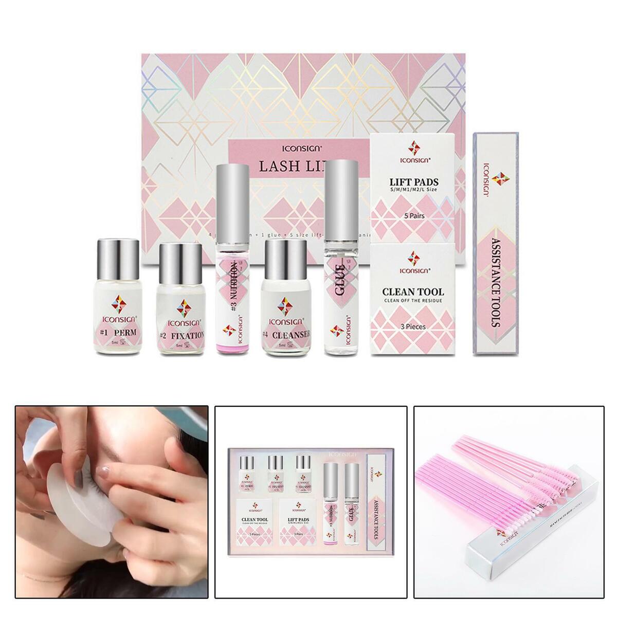 Kit Eyelash Perming Home & Professional Use Safe Perming Wave