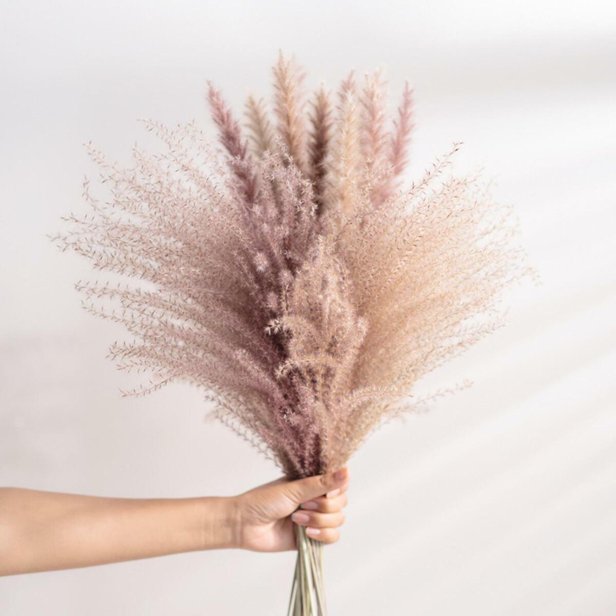 of 70 Rustic Dried  Grass Bunch  Living Room Table  Decor