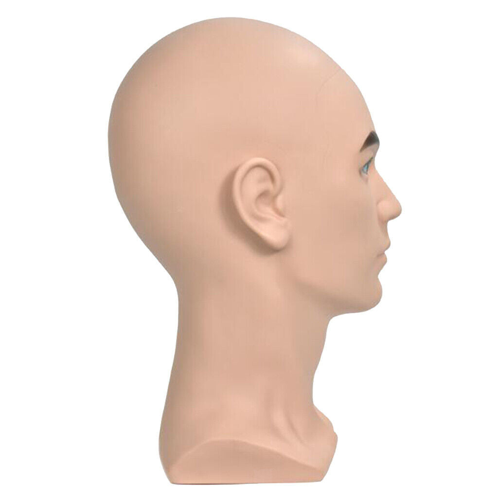 PVC Men Wigs  Holder Sunglasses    Display Manikin Stand