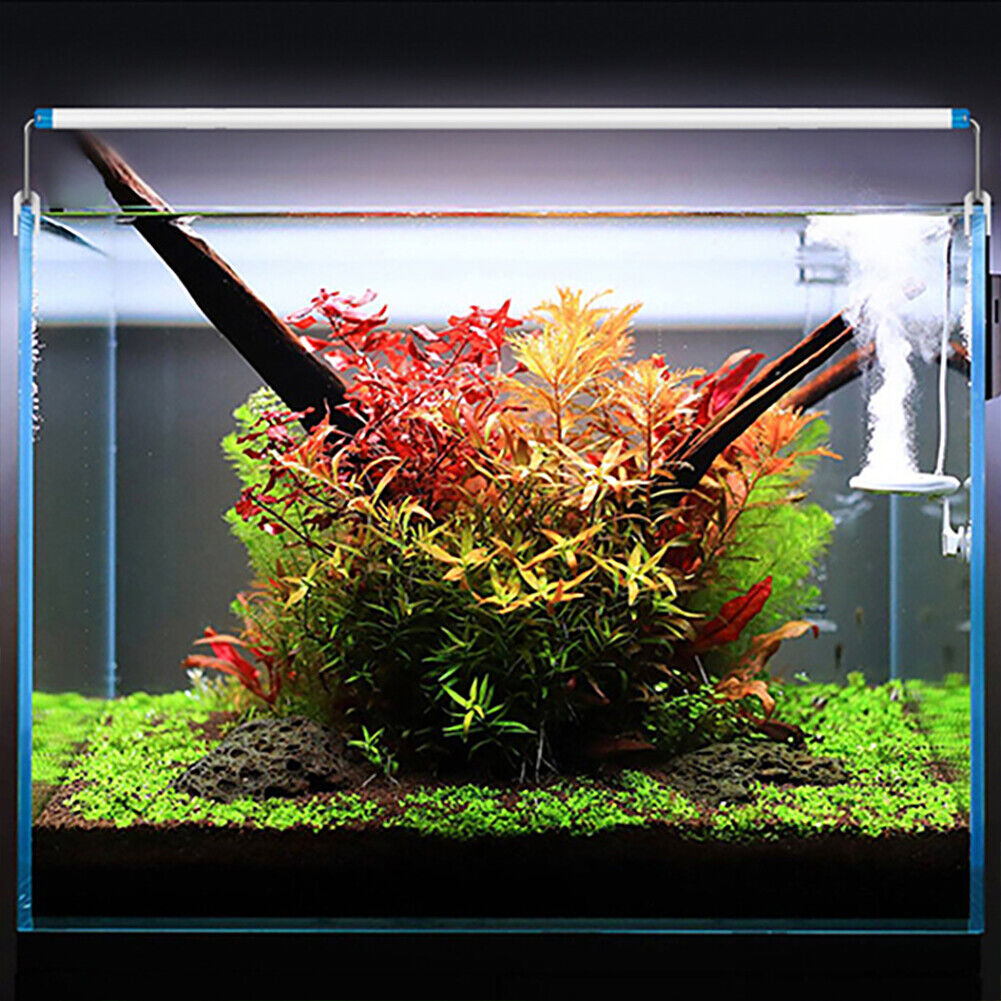 Aquarium Light Bar LED Fish Tank Clip Lamp Plant Grow Lighting (58cm US)