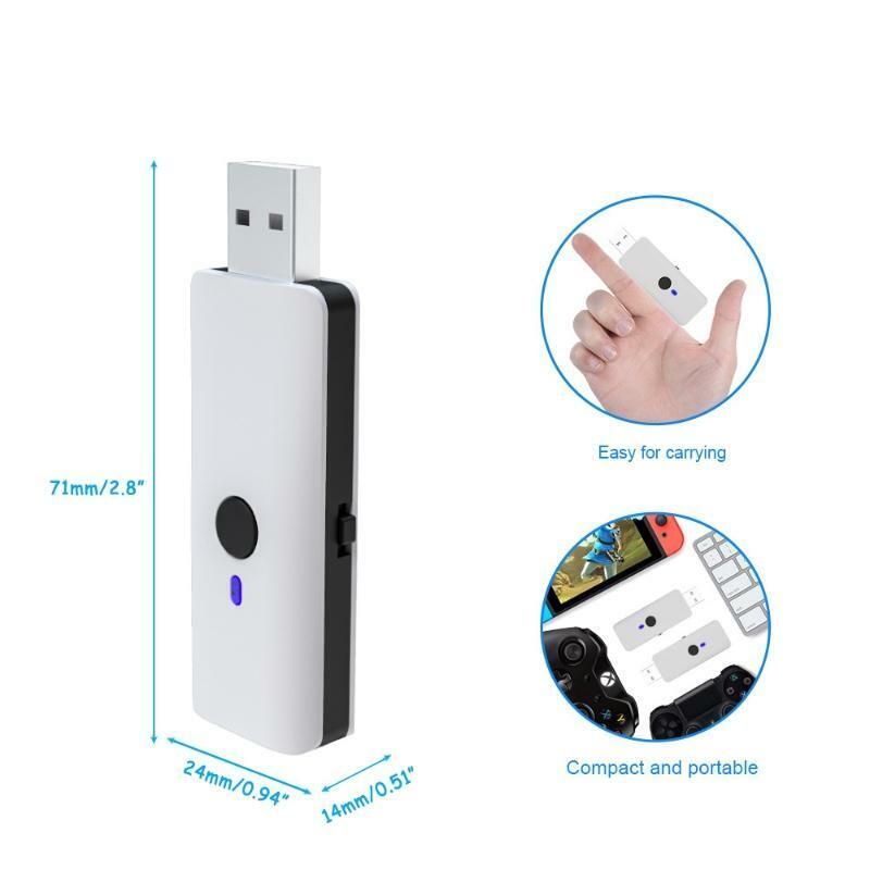 For PS5 Games Controller Keyboard Mouse Converter Bluetooth-compatible Adapter