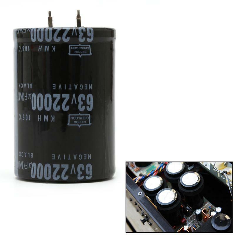 22000UF 63V Aluminum Electrolytic Capacitor 105°C Dimension 35x50mm Cylindrical