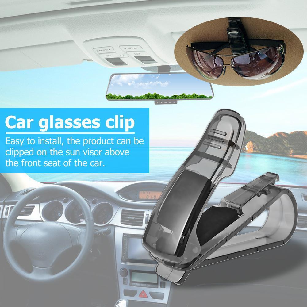 Auto Fastener Clip ABS Car Vehicle Sun Visor Sunglasses Eyeglasses Holder