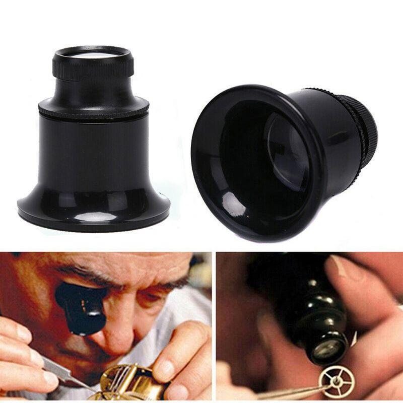 20X Jewelers Eye Loupe Loop Magnifier Magnifying Glass Watchmakers Jewelry Tool