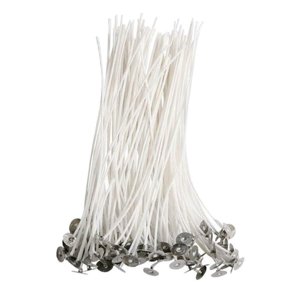 100 *   Candle Wicks w/ Sustainers DIY  Candles Making Supplies