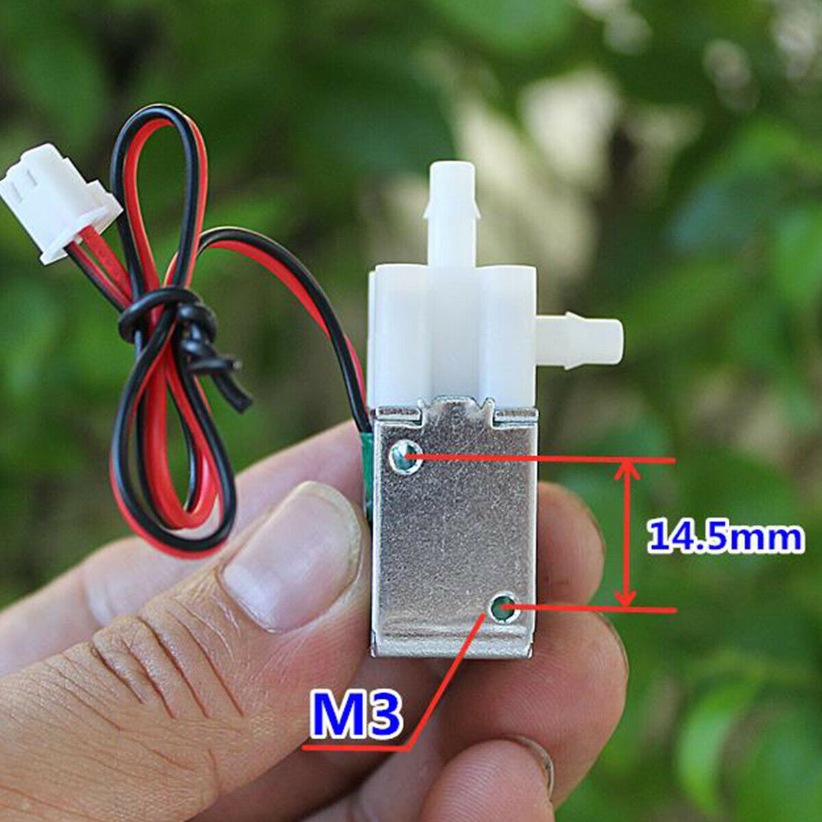 DC 12V Micro Electric Solenoid Water Valve Normally Closed Air Control Valve
