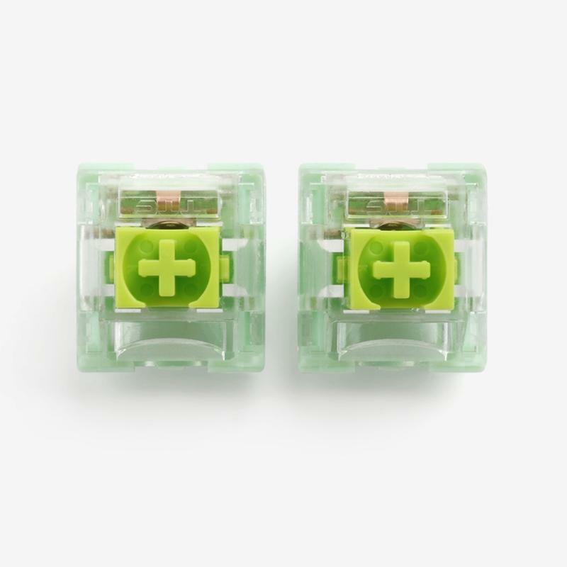 2pcs TTC ACE SMD Keyswitch for RGB Mechanical Keyboard Dustproof Switch 2P 60g
