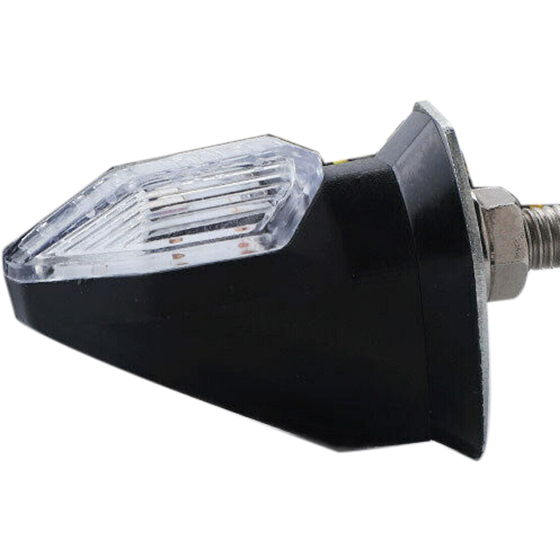 2xMini LED Motorcycle Turn Signal Light Blinker Indicator Fit For Suzuki Yamaha