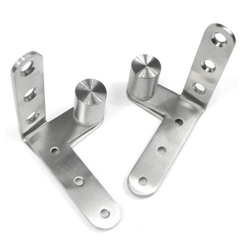 90 Degree Stainless Steel Concealed Hinges Up & Down Shaft Door Pivoted Hinges