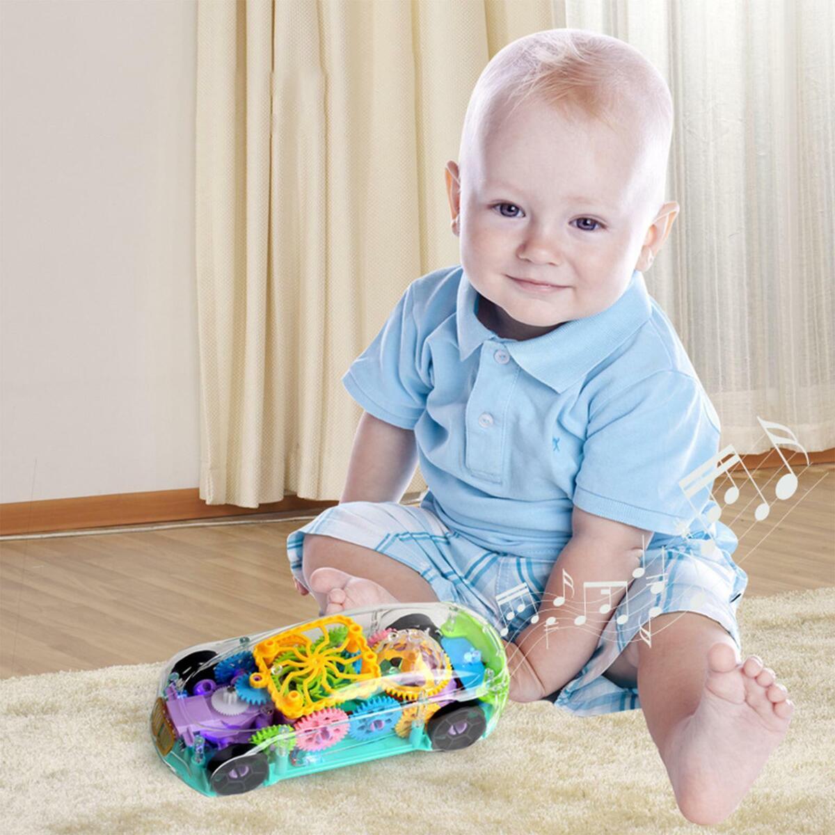Transparent Electric  Birthday Gifts Party Favors for Toddler