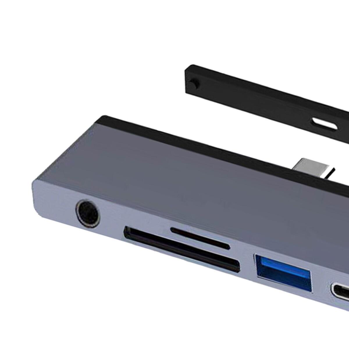 Hub,  to 4K  4K  Output Accessories USB 3.0 Port 3.5mm Headphone   Adapter  /