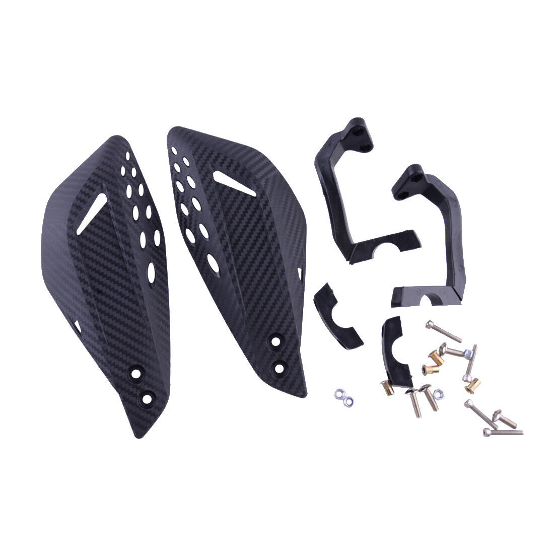 2pcs 7/8" Handle Bar End Hand Guard Protector Fit For Motorcycle Dirt Bike ATV