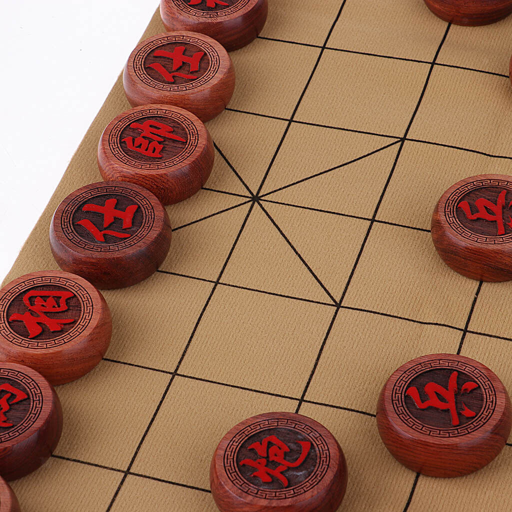 Rosewood Chinese Chess Traditional Xiangqi Office Business Collectable Gift