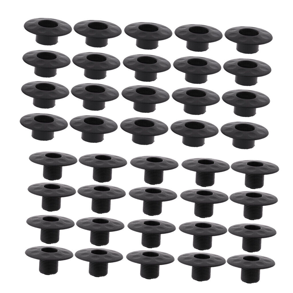 20Pieces FOOSBALL BEARING Table Football  Bearings Accessories Black
