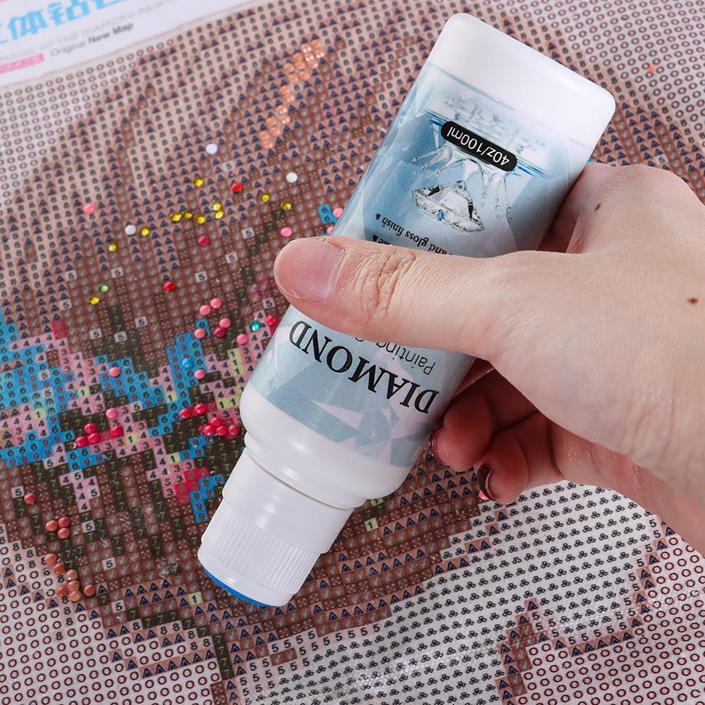Diamond Painting Brightener Sealer 5D Diamond Painting Glue Permanent Hold