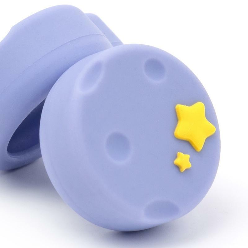 Cartoon Theme Thumb Stick Grip Cap Joystick Soft Protective Cover for Switch