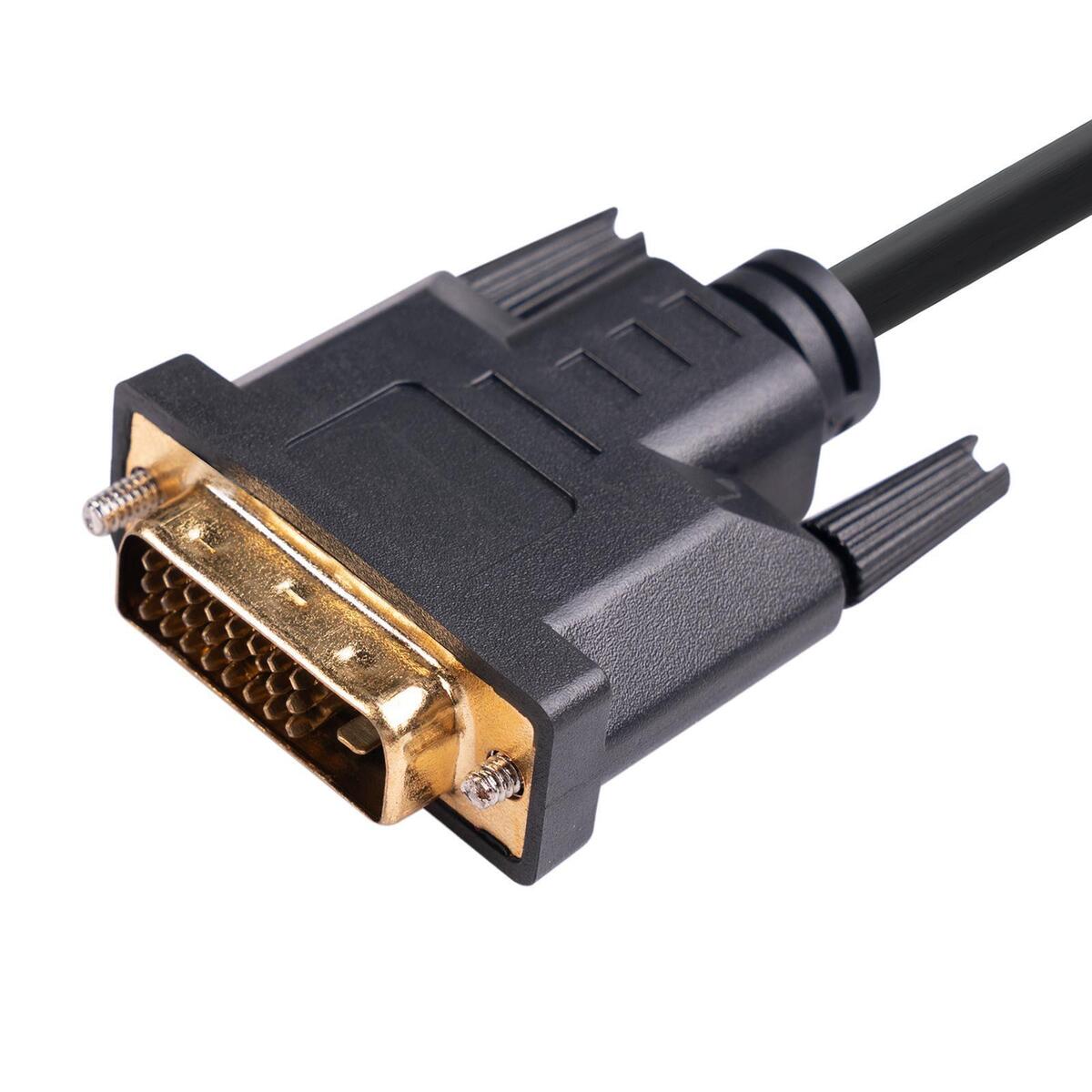 DVI to HDMI Adapter Video Adapter Extension Cable for Display Monitor Accs