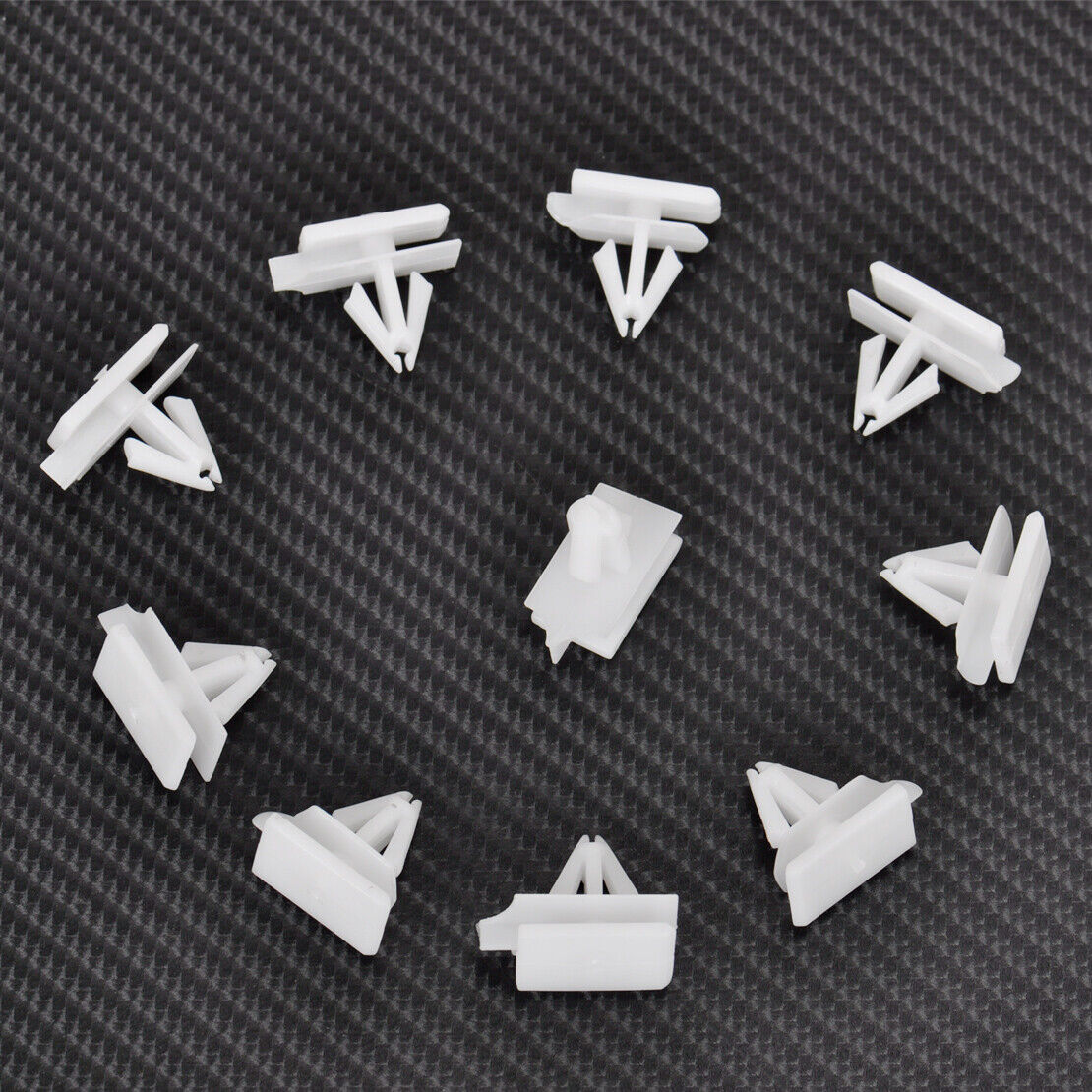 10* Push-Type Retainer Bumper Clip Fastener fit for GM Pontiac Cadillac Li