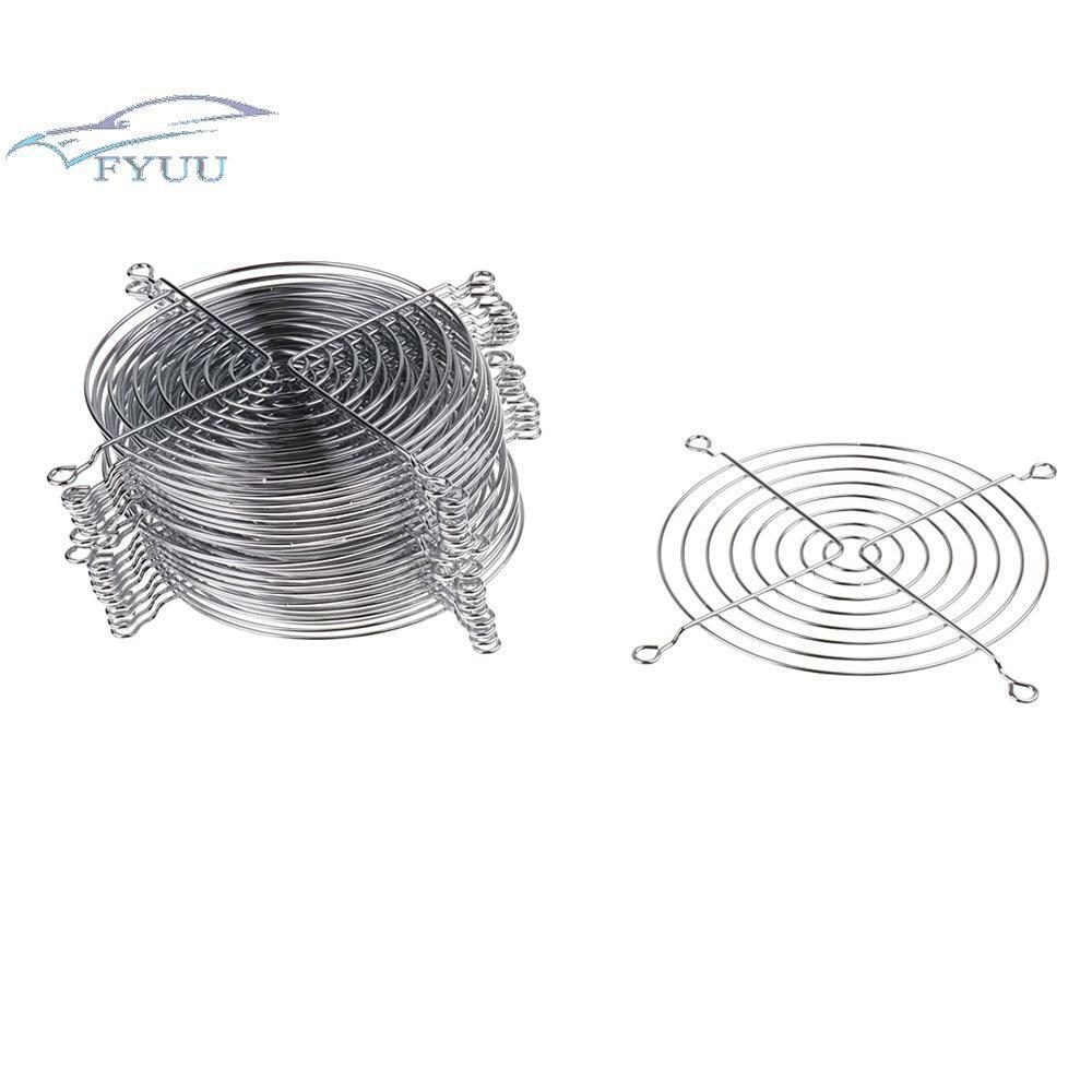 20 Pcs 12cm Metal Net Fan Cover CPU Fan Grille Computer Cooling Fans Protector