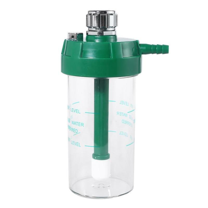 Humidifier Bottle Connect with Gas Oxygen Pressure Regulator 200mL Gauge