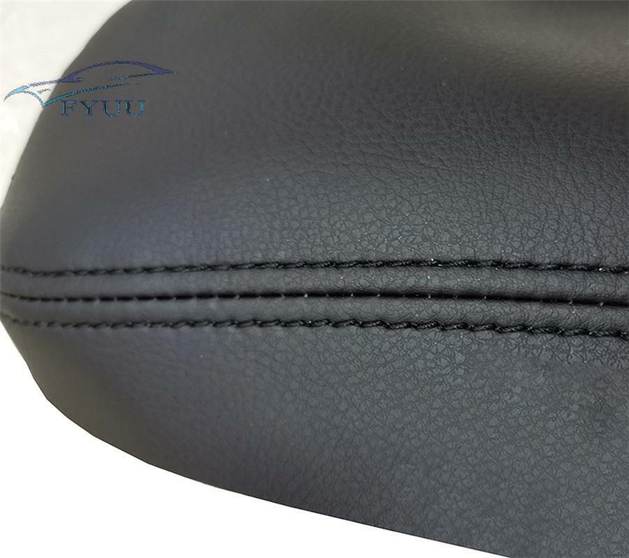 For Dodge Ram 02-08 Leather Center Console Armrest Cover Black Handrail sleeve