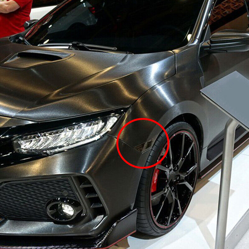 LED Left Side Marker Smoked Lens Switchback Amber White fit for 2016-18 Civic li