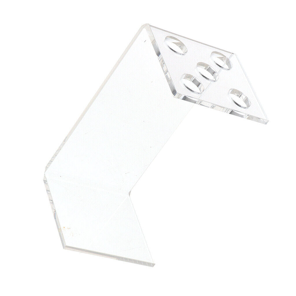 Acrylic Salon Haidressing  Scissors Holder Rack Pet Shears Storage Stand