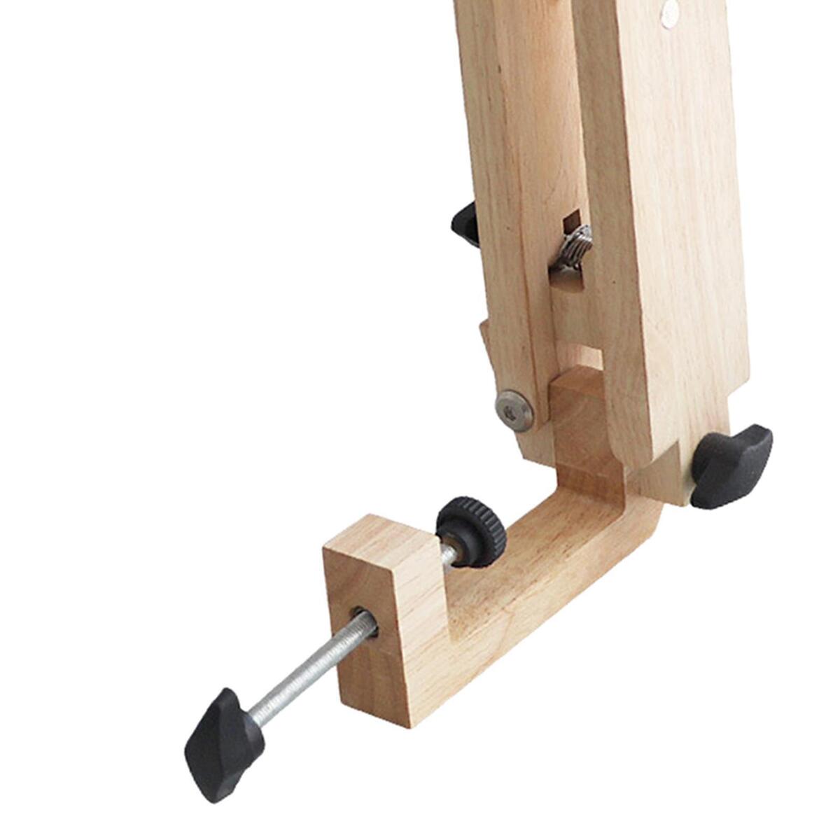 Inches Holder Leather Adhesive Horse Tool Wrapped Table Rotation Clamp