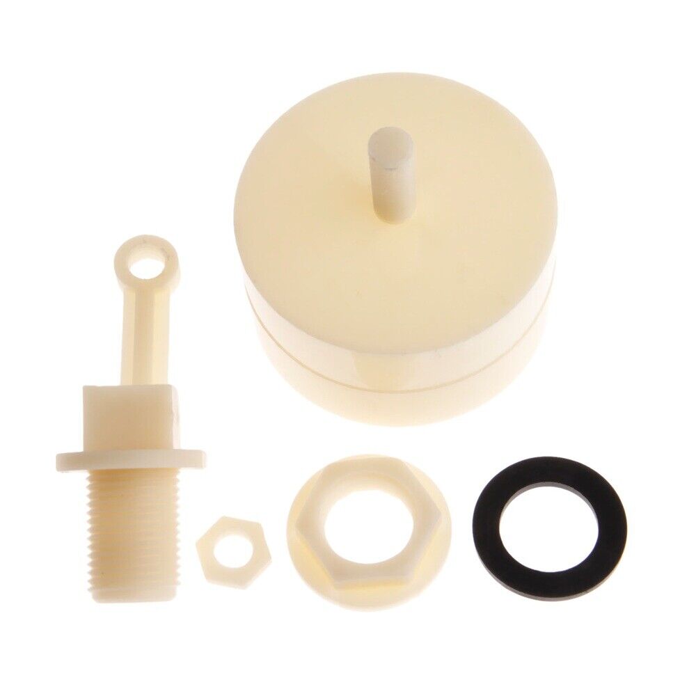 Aquarium Float Valve 1/2" Automatic Fill Tank Feed Water Level Control Plastic