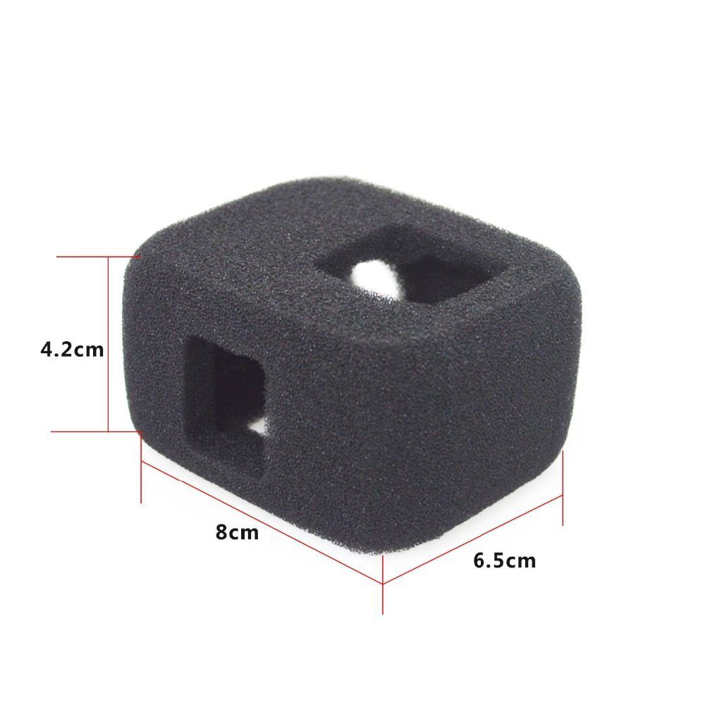 Noise Reduction Camera Sponge Cover Windshield Foam Case For GoPro Hero 5 6 7