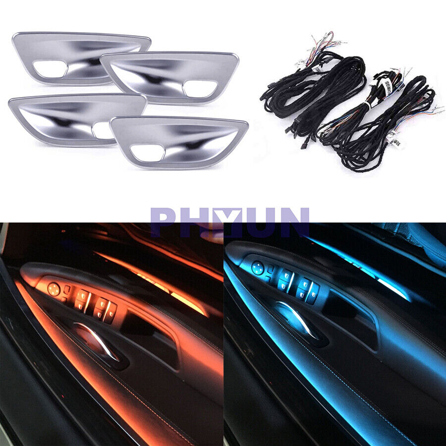 2 Colors Interior Led Ambient Door Light Stripes Atmosphere Lamp For BMW F10 F11