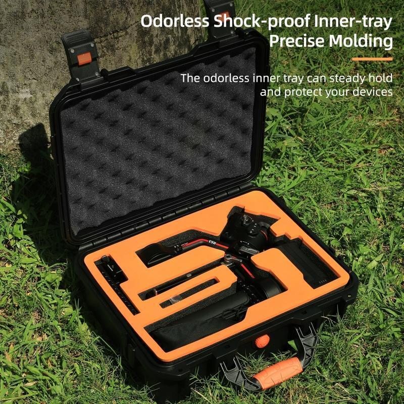 RC Drone Storage Bag Large Capacity Waterproof Travel Carrying Case for RoninRS3