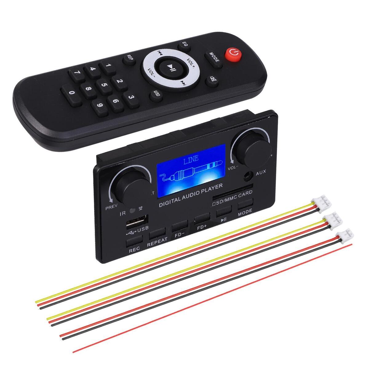 MP3 Player Decoding Board Module Auto MP3 WMA WAV AP blueteeth Decoding