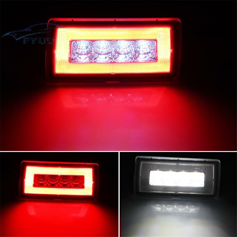 1pc LED Smoke Rear Fog Lamp Brake&Backup Reverse Light For Subaru WRX STi 2011+