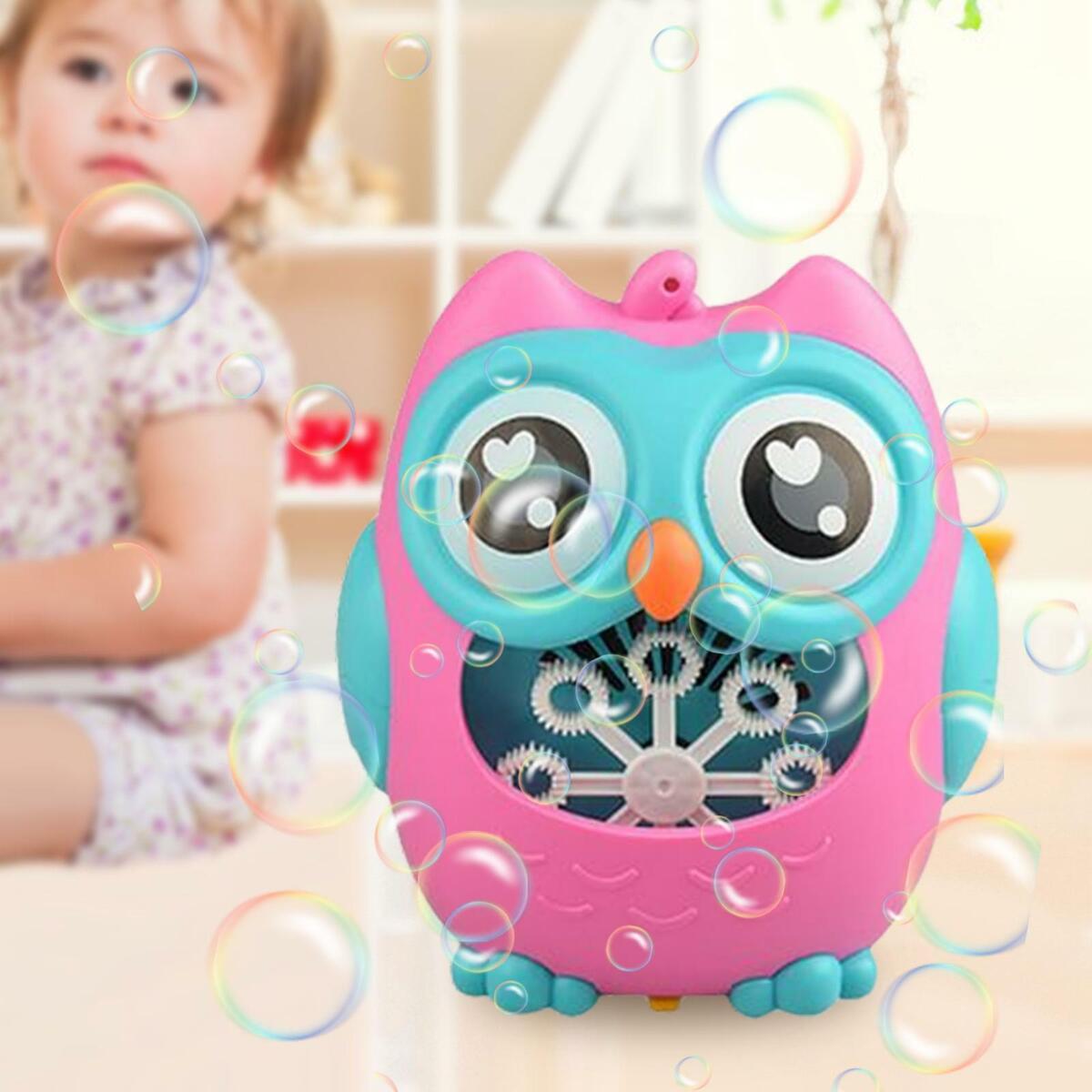 2Pcs Bubble Blower    Gift Battery Operated for Outdoor